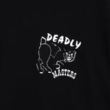 ステューシー Deadly Masters 両面プリント Tシャツ ブラック - NEWSED