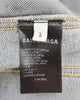 バレンシアガ Deconstructed Panelled Denim Jacke カットオフデザイン オーバーサイズ USED加工 デニムジャケット インディゴブルー 1 レディース