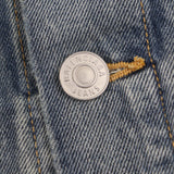バレンシアガ Deconstructed Panelled Denim Jacket オーバジャケット デニムジャケット ブルー 1 レディース - NEWSED