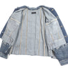 バレンシアガ Deconstructed Panelled Denim Jacket オーバジャケット デニムジャケット ブルー 1 レディース