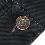 バレンシアガ DENIM FOODIE PULL-OVER PARKER ダメージ加工 デニムプルオーバーパーカー パーカー ブラック系 1 メンズ - NEWSED
