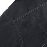 バレンシアガ DENIM FOODIE PULL-OVER PARKER ダメージ加工 デニムプルオーバーパーカー パーカー ブラック系 1 メンズ - NEWSED