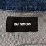 ラフシモンズ DENIM SLIM FIT JACKET ピンバッチ付 デニムジャケット インディゴブルー M メンズ - NEWSED