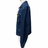 ラフシモンズ DENIM SLIM FIT JACKET ピンバッチ付 デニムジャケット インディゴブルー M メンズ - NEWSED