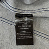 ラフシモンズ DENIM SLIM FIT JACKET ピンバッチ付 デニムジャケット インディゴブルー M メンズ