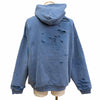 バレンシアガ Destroy Layered Sports Hoodie パーカー ライトブルー S メンズ 未使用品