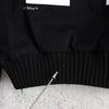 オフホワイト DIAG SKINNY VARSITY JACKET ロゴ スタジャン ブラック メンズ