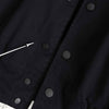 オフホワイト DIAG SKINNY VARSITY JACKET ロゴ スタジャン ブラック メンズ