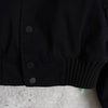オフホワイト DIAG SKINNY VARSITY JACKET ロゴ スタジャン ブラック メンズ