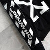 オフホワイト DIAG SKINNY VARSITY JACKET ロゴ スタジャン ブラック メンズ