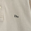 クリスチャン ディオール ヴィンテージ Diorロゴ 刺繍 長袖ポロシャツ ベージュ キッズ