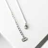Dior 3D Logo Rhinestone Necklace
