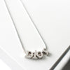 Dior 3D Logo Rhinestone Necklace