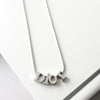 Dior 3D Logo Rhinestone Necklace