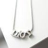 Dior 3D Logo Rhinestone Necklace