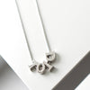 Dior 3D Logo Rhinestone Necklace