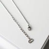 Dior 3D Logo Rhinestone Necklace