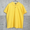 クリスチャン ディオール ヴィンテージ Diorロゴ 刺繍 半袖ポロシャツ イエロー