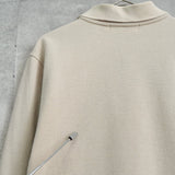 クリスチャン ディオール ヴィンテージ Diorロゴ 刺繍 長袖ポロシャツ ベージュ キッズ - NEWSED