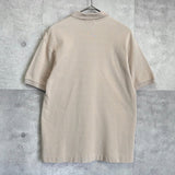 クリスチャン ディオール ヴィンテージ Diorロゴ 半袖ポロシャツ ベージュ - NEWSED