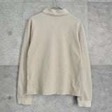 クリスチャン ディオール ヴィンテージ Diorロゴ 刺繍 長袖ポロシャツ ベージュ キッズ - NEWSED