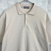 クリスチャン ディオール ヴィンテージ Diorロゴ 半袖ポロシャツ ベージュ