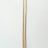Christian Dior Light Stone Dior Logo Necklace in GP Gold