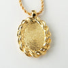クリスチャン ディオール Diorロゴ エンブレム GP ゴールド ネックレス