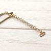 Disk Top Gold Necklace
