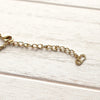 Disk Top Gold Necklace