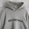 Distressed Blurry Logo Hoodie