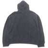 バレンシアガ DIY COLLEGE LOGO HOODIE ダメージ加工 パーカー ブラック M メンズ