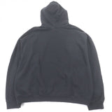 バレンシアガ DIY COLLEGE LOGO HOODIE ダメージ加工 パーカー ブラック M メンズ - NEWSED