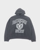 バレンシアガ DIY COLLEGE LOGO HOODIE ダメージ加工 パーカー ブラック M メンズ