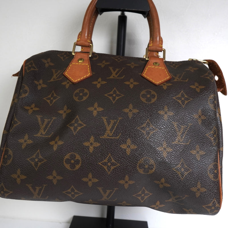 ルイ ヴィトン モノグラム スピーディ25 ミニボストンバッグ ブラウン M41528