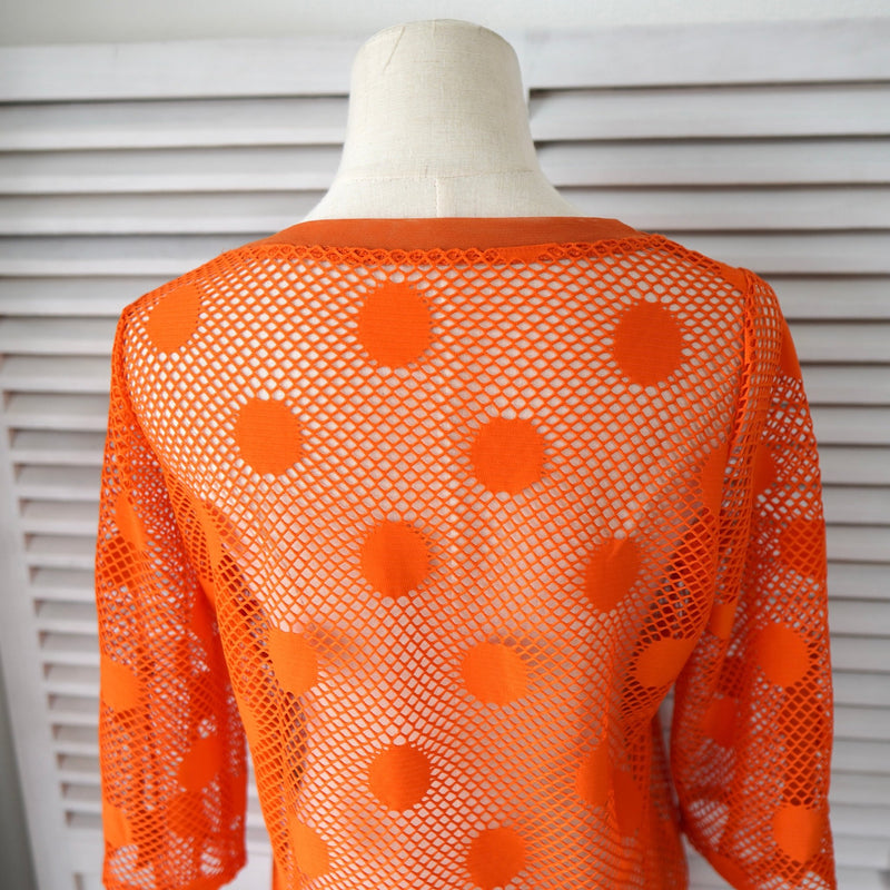 Dot Pattern Mesh Tops - NEWSED