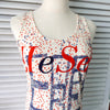 Dot Pattern Sleeve-less Tops