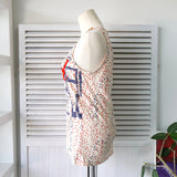 Dot Pattern Sleeve - less Tops - NEWSED
