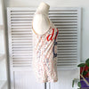 Dot Pattern Sleeve-less Tops