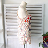 Dot Pattern Sleeve - less Tops - NEWSED