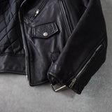 Double Breasted Riders Jacket - NEWSED