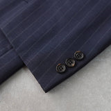 Double Breasted Stripe Suit - NEWSED