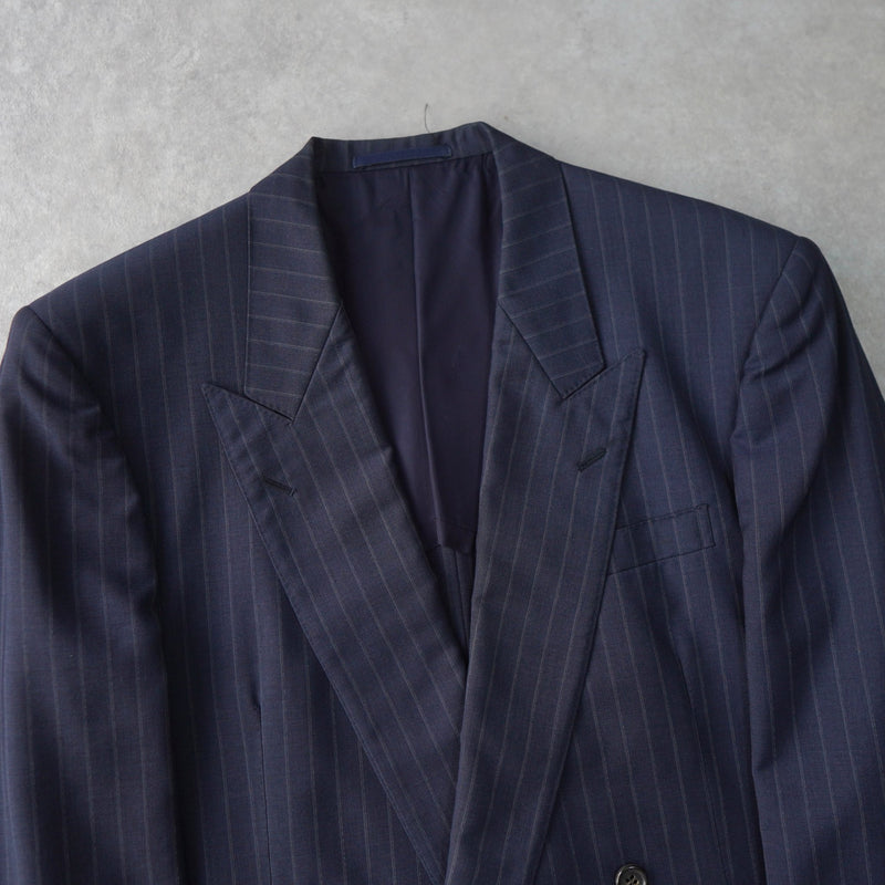 Double Breasted Stripe Suit - NEWSED