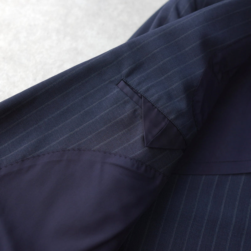 Double Breasted Stripe Suit - NEWSED