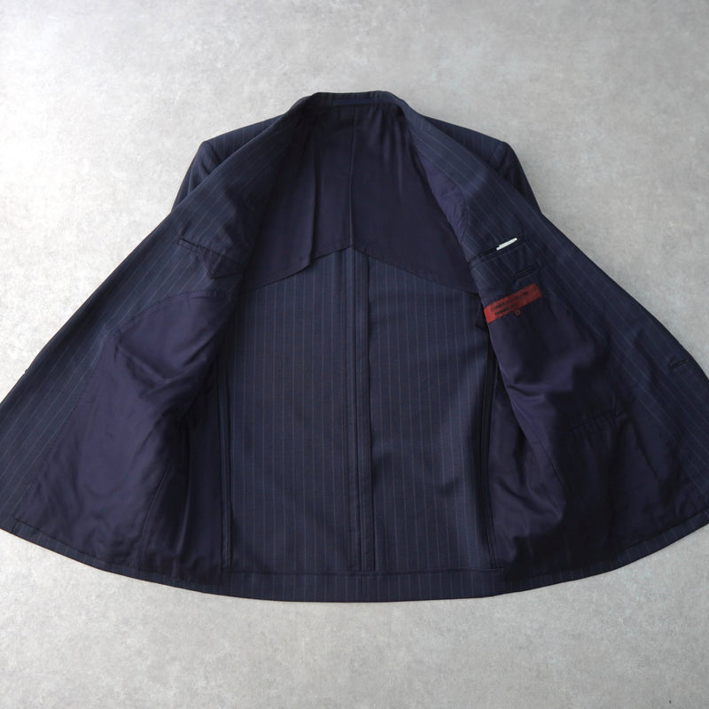 Double Breasted Stripe Suit - NEWSED