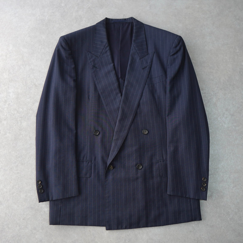 Double Breasted Stripe Suit - NEWSED