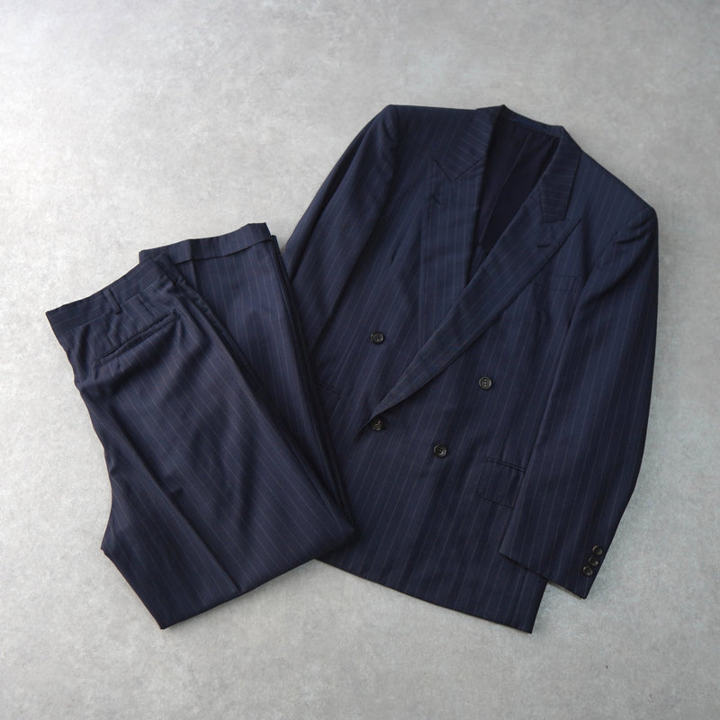 Double Breasted Stripe Suit - NEWSED