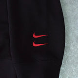 ナイキ DOUBLE SWOOSH ロゴ セットアップ スウェット スウェットパンツ ブラック - NEWSED