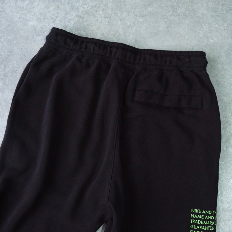 ナイキ DOUBLE SWOOSH ロゴ セットアップ スウェット スウェットパンツ ブラック - NEWSED