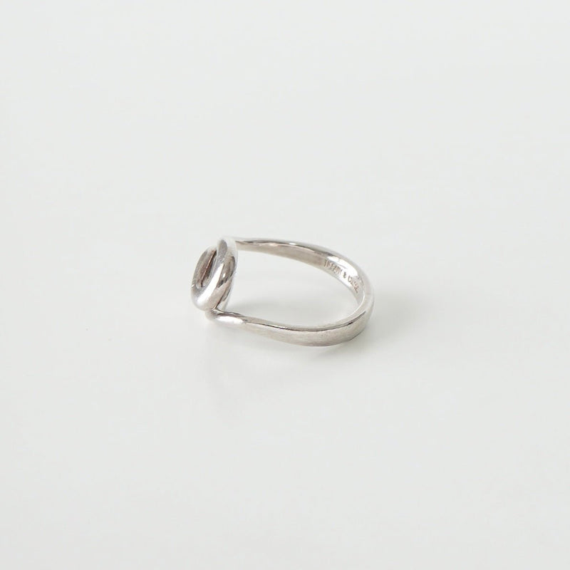 Double Tear Drop Silver Ring - NEWSED